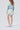 Fairy Printed Skirt **Gradient Buzz Cyan**