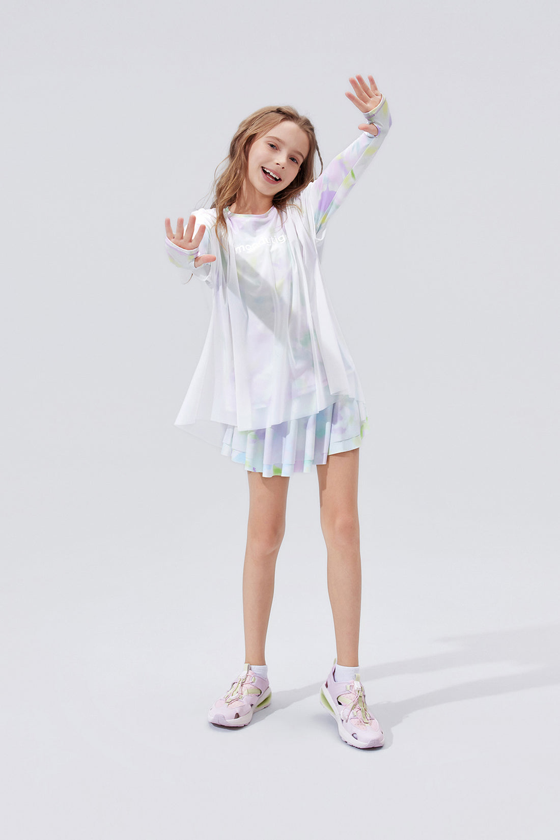 Fairy Printed Skirt **Bloom Romance Purple**