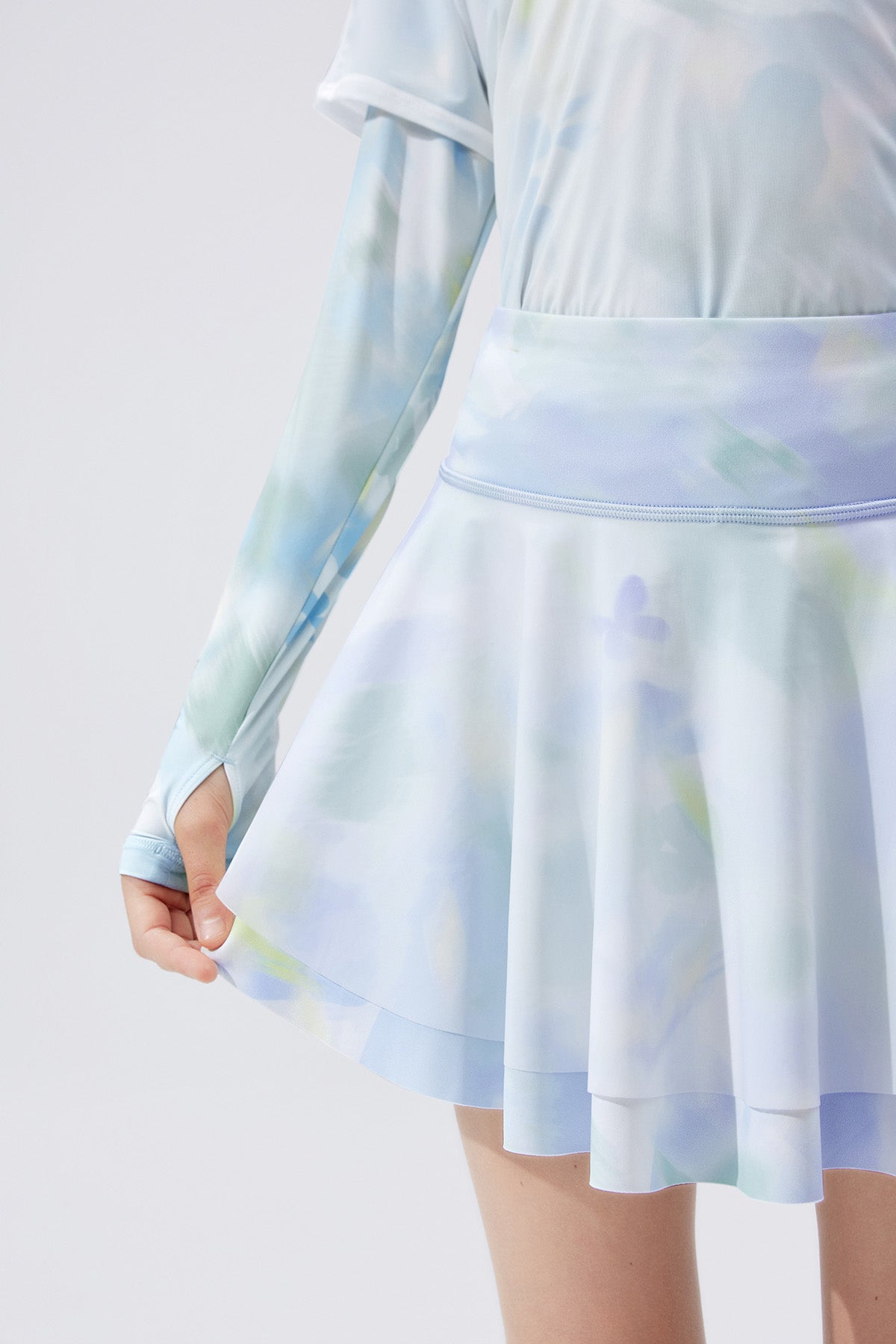 Fairy Printed Skirt **Bloom Romance Blue**