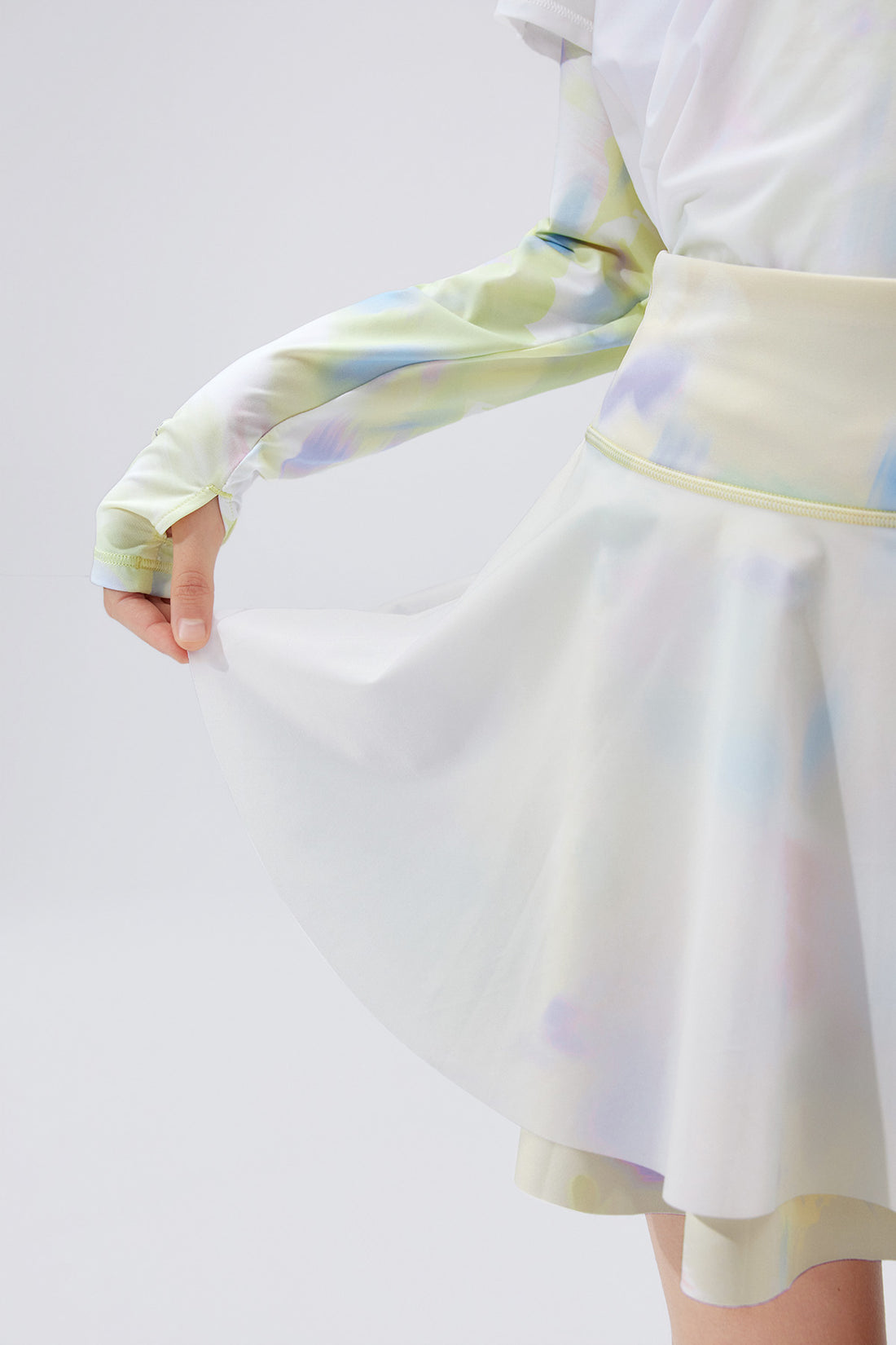 Fairy Printed Skirt **Bloom Romance Yellow**