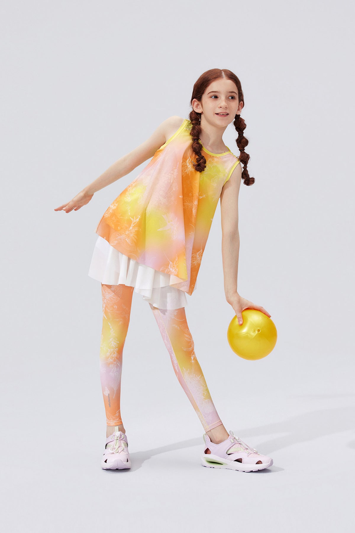Fairy 2-in-1 Leggings **Gradient Buzz Yellow**