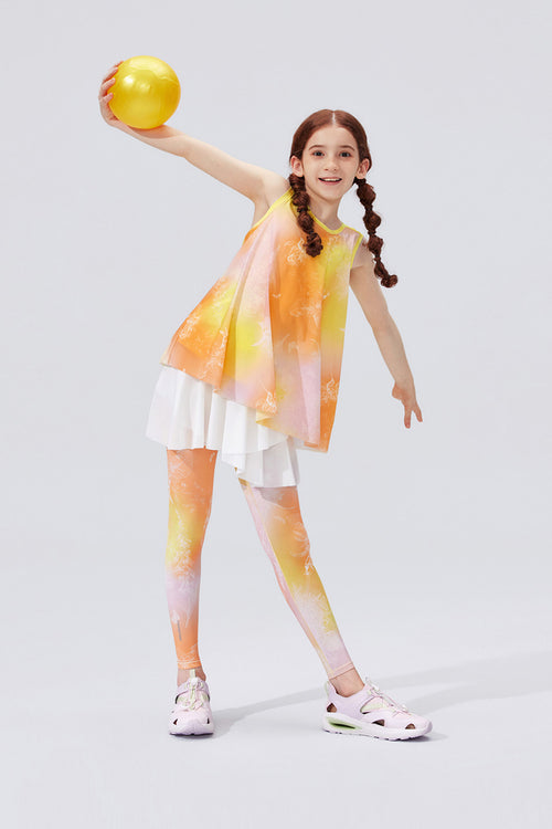 Fairy 2-in-1 Leggings **Gradient Buzz Yellow**