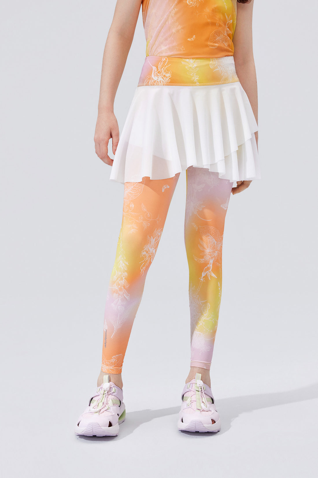 Fairy 2-in-1 Leggings **Gradient Buzz Yellow**