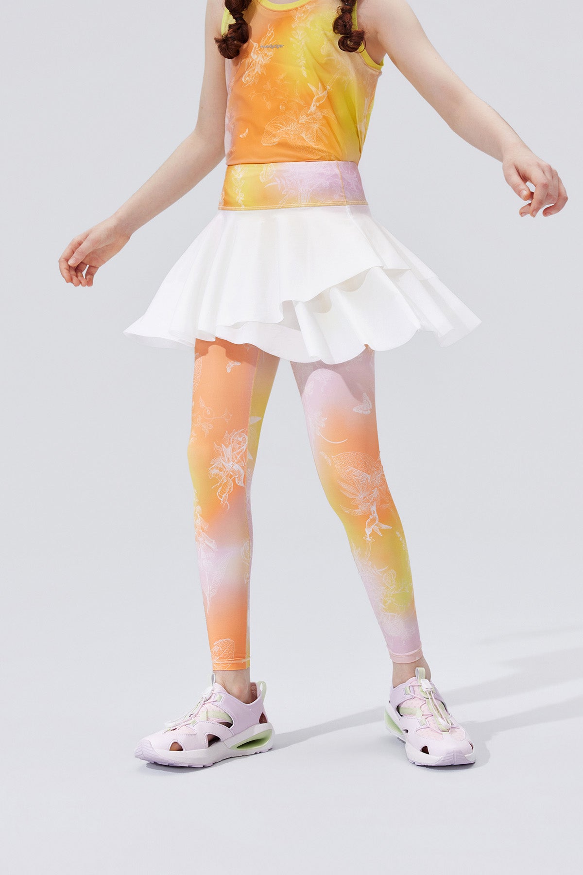 Fairy 2-in-1 Leggings **Gradient Buzz Yellow**