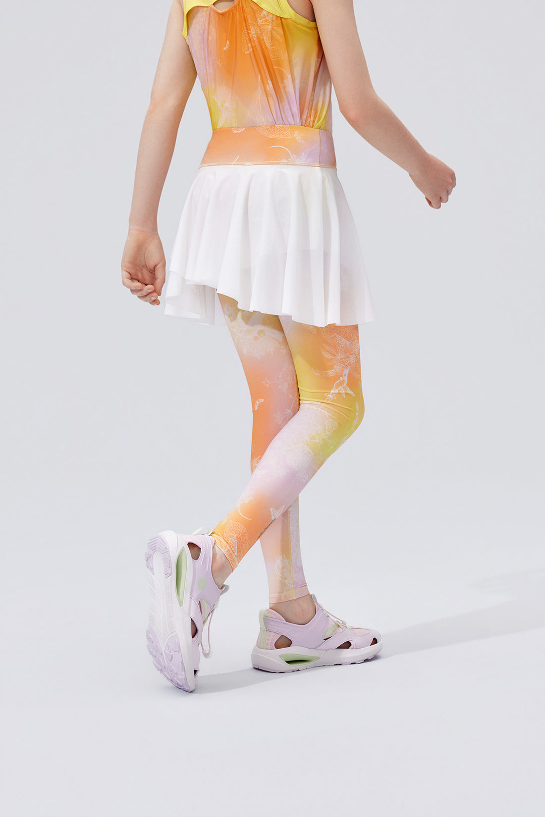 Fairy 2-in-1 Leggings **Gradient Buzz Yellow**
