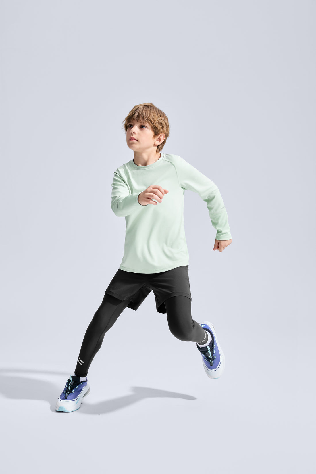 Long Sleeve Sport Tee **Surf Spray**