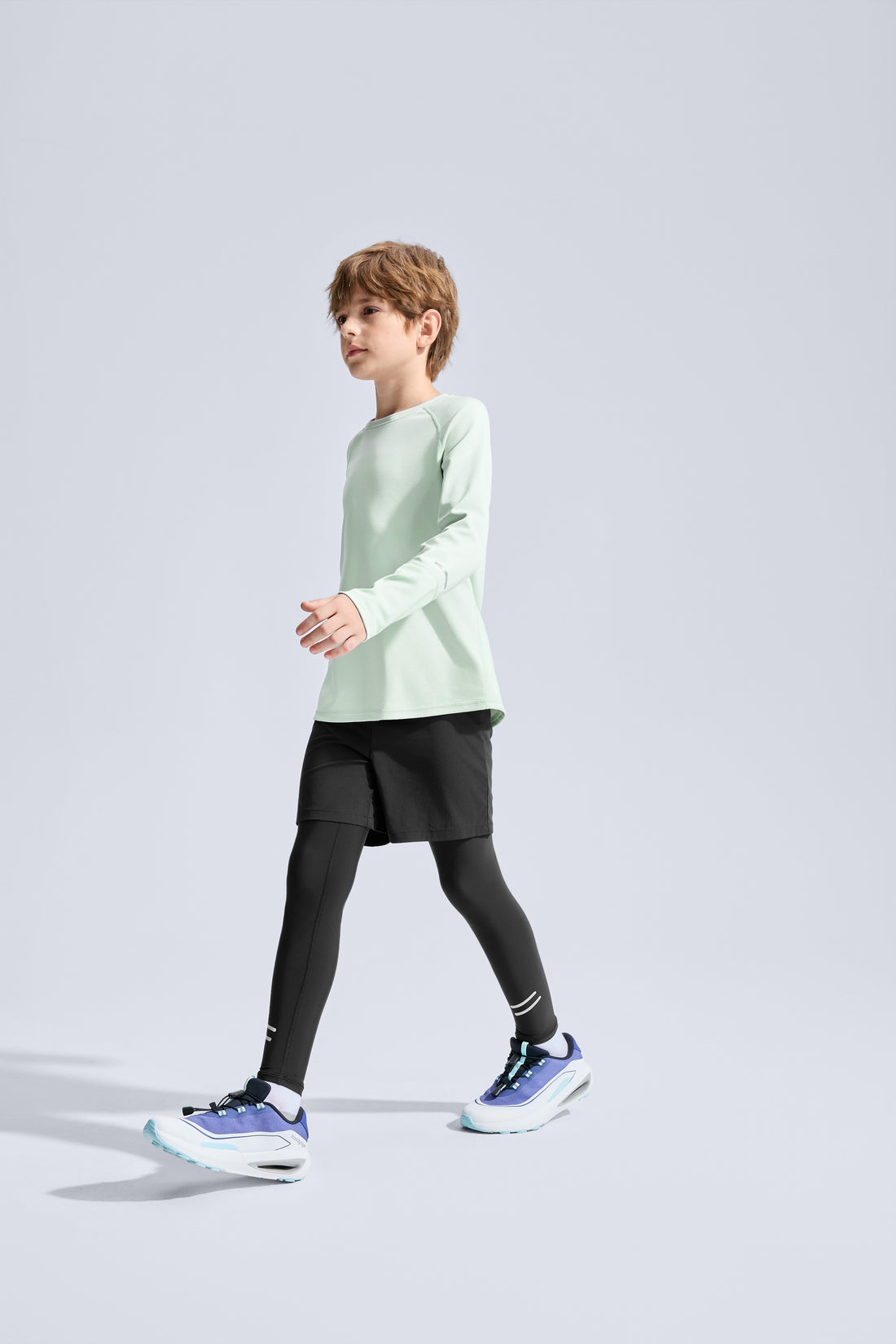 Long Sleeve Sport Tee **Surf Spray**