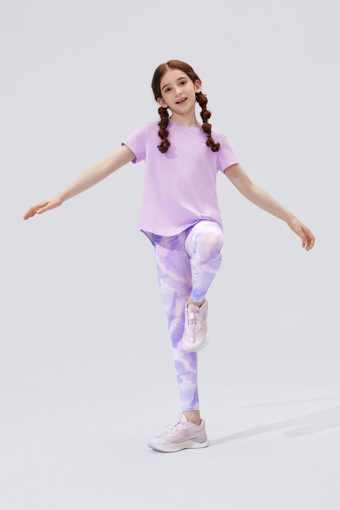 Cloudie Air Leggings **Quiet Color Purple**