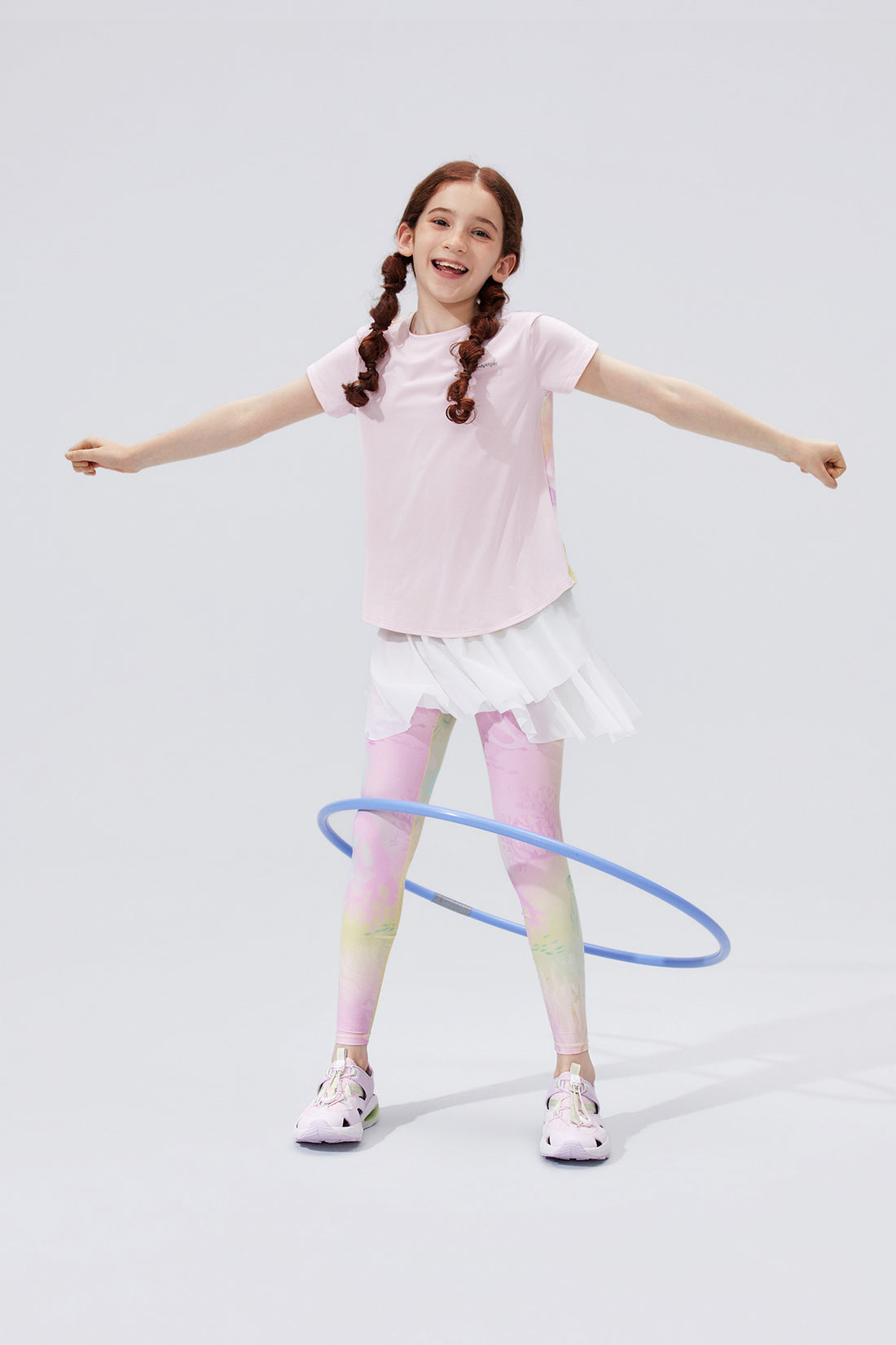 Fairy 2-in-1 Leggings **Color Coral Yellow**