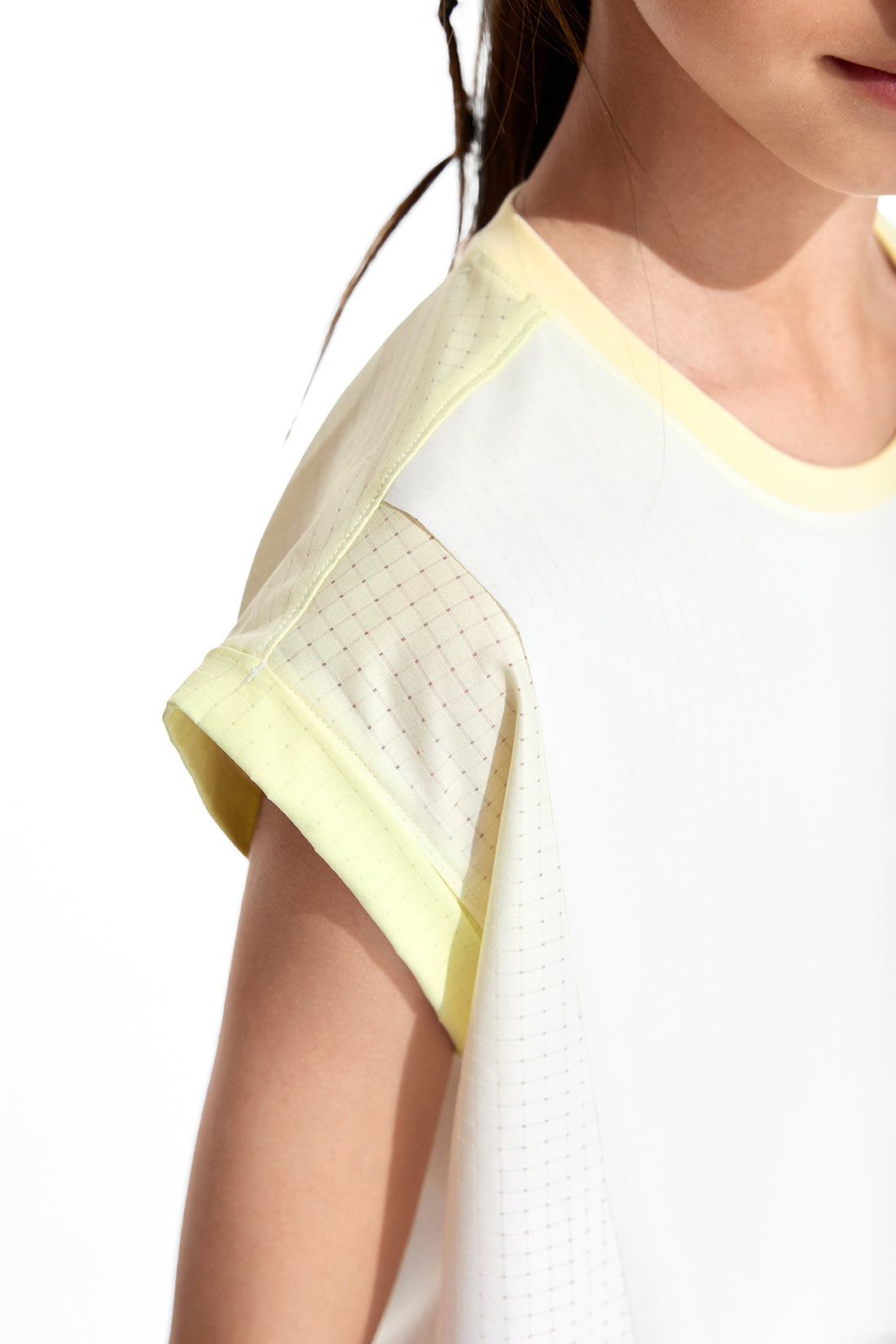 Air Supply 2 Layers Short Sleeve **Glass Yellow Green**