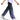 Air Supply Gradient Wide Leg Pants **Twilight Purple Black**