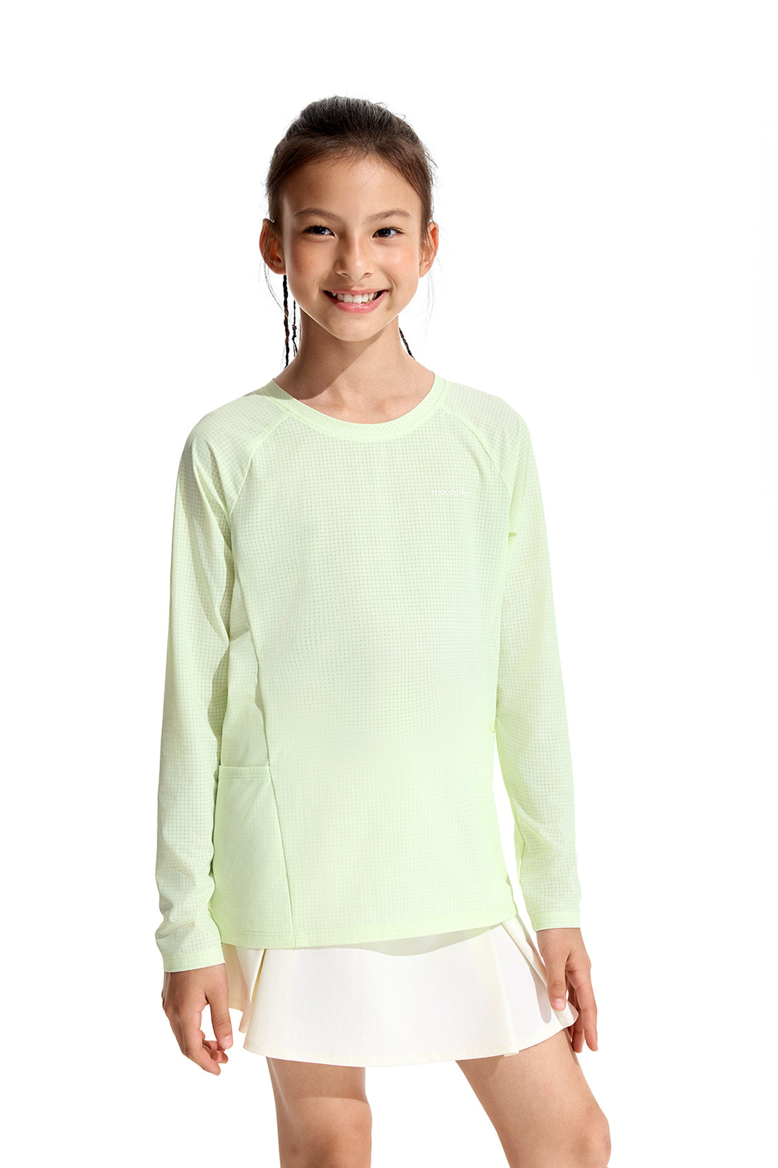 Air Supply Long Sleeve Tee **Bud Green**
