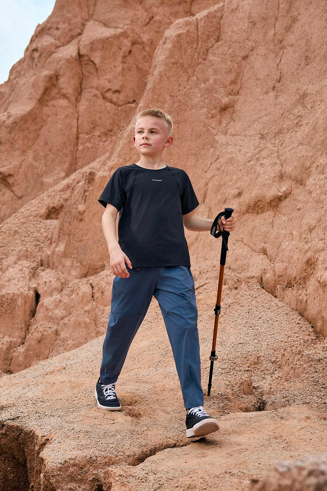 Air Supply Short Sleeve Tee **Charcoal Black**