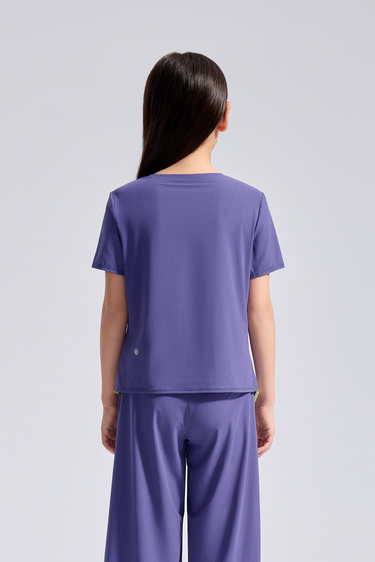 Air Supply Side Tie Short Sleeve Tee **Future Dusk**
