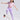 Air Supply Side Tie Short Sleeve Tee **Pink Diamond**