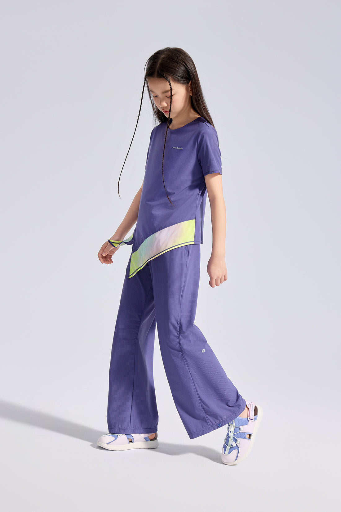 Air Supply Wide Leg Pants **Future Dusk**