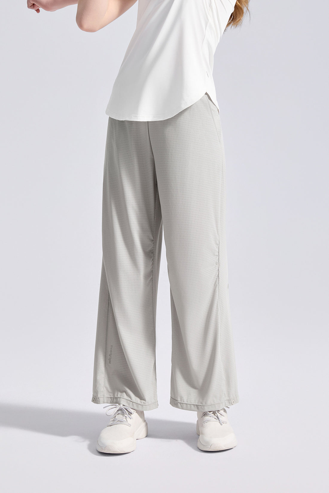 Air Supply Wide Leg Pants **Moon Grey**
