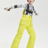 Aurora borealis Skiing Pants **Lemon**