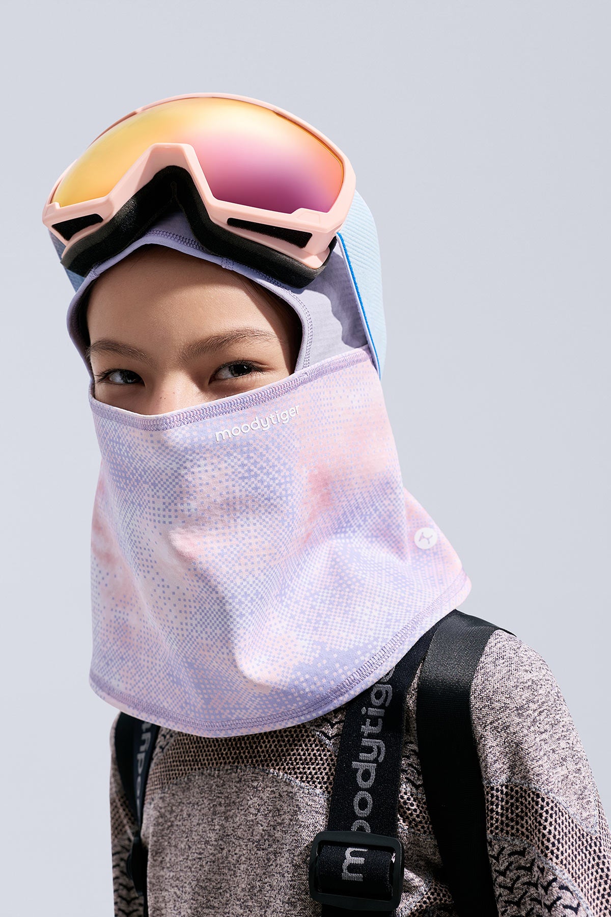 Balaclavaskimask **Pixel Galaxy Pink**