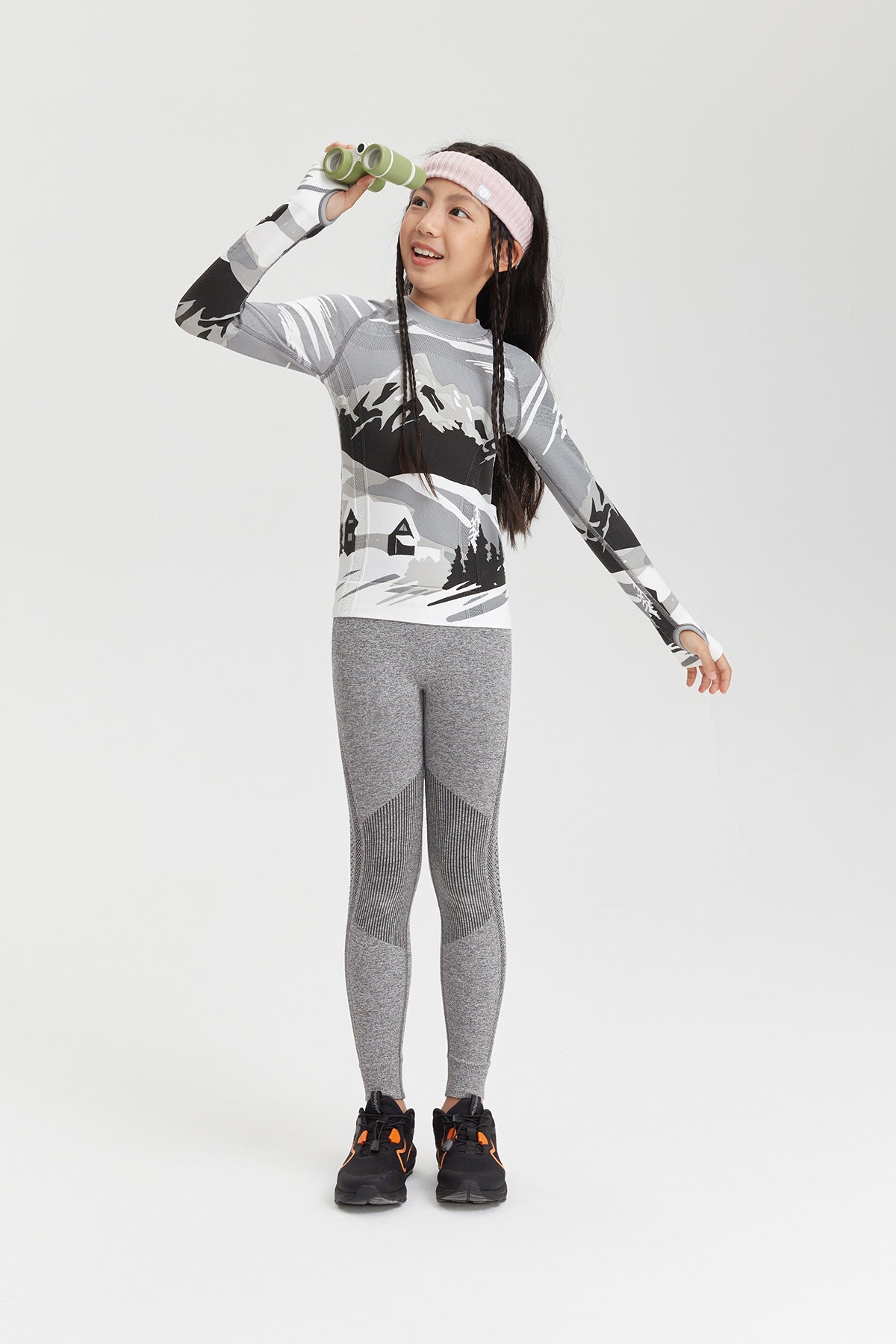 Balance Seamless Long Sleeves **Snowberg Gray**