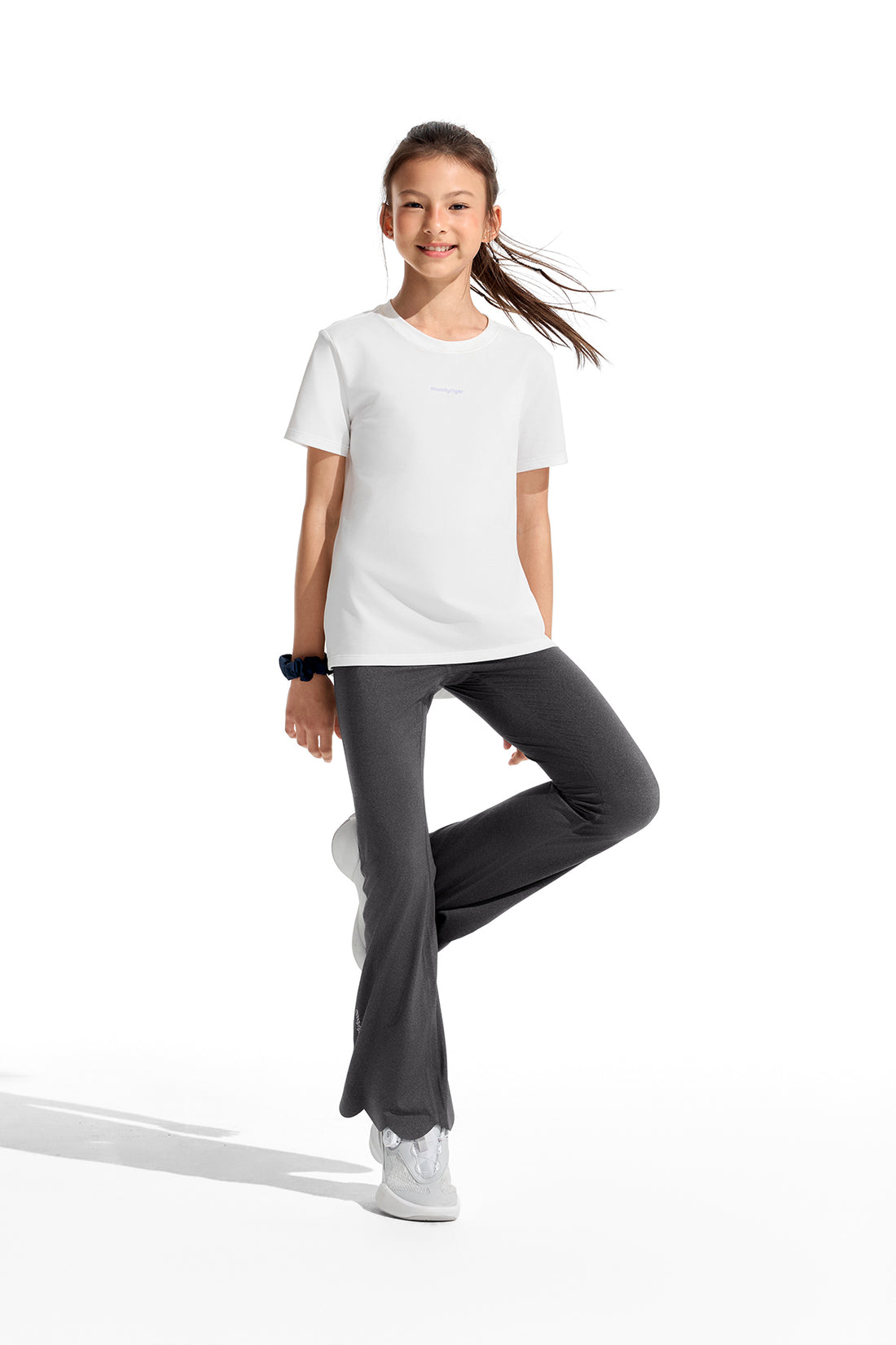 Bootcut Leggings **Charcoal Black**