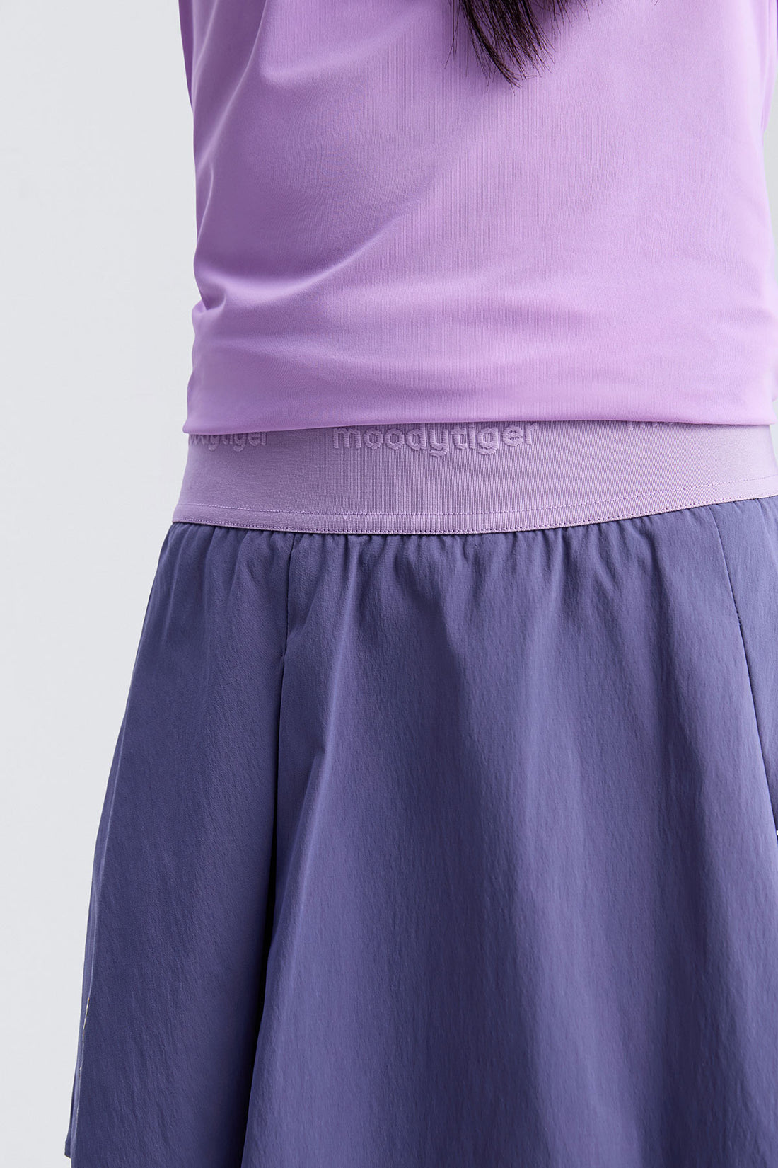Bubble Pleated Skirt **Future Dusk**