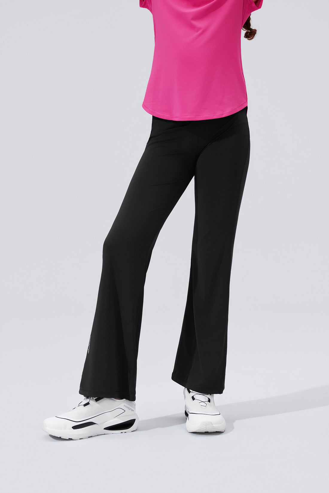 Cloudie Air Bootcut Leggings **Charcoal Black**