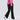 Cloudie Air Bootcut Leggings **Charcoal Black**