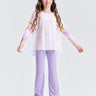 2-in-1 Light Weight Long Sleeve Tee **illusion pink**