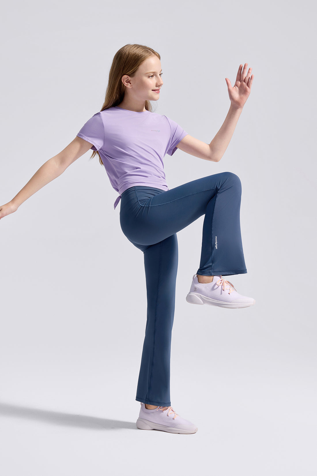 Cloudie Air Bootcut Leggings **Blue Wing Teal**
