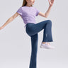 Cloudie Air Bootcut Leggings **Blue Wing Teal**
