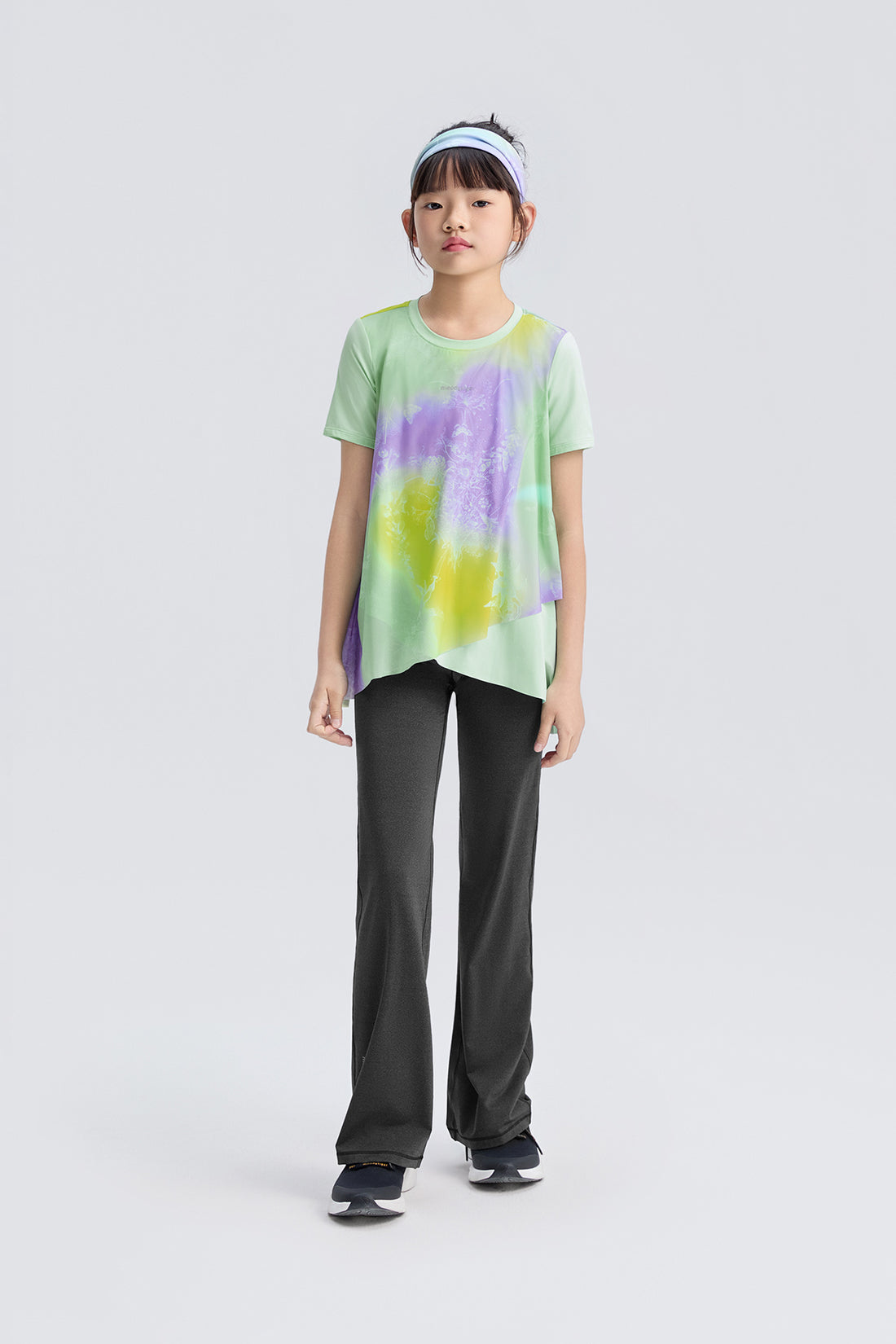 Cloudie Air Bootcut Leggings **Charcoal Black**