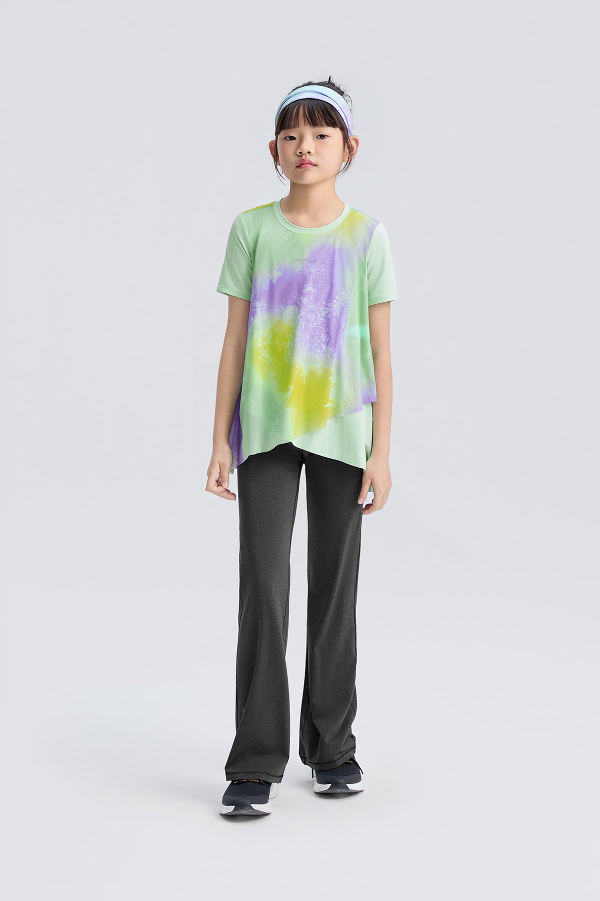 Cloudie Air Bootcut Leggings **Charcoal Black**