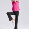 Cloudie Air Bootcut Leggings **Charcoal Black**