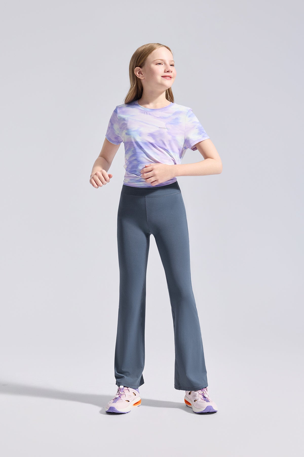 Cloudie Air Bootcut Leggings **China Blue**