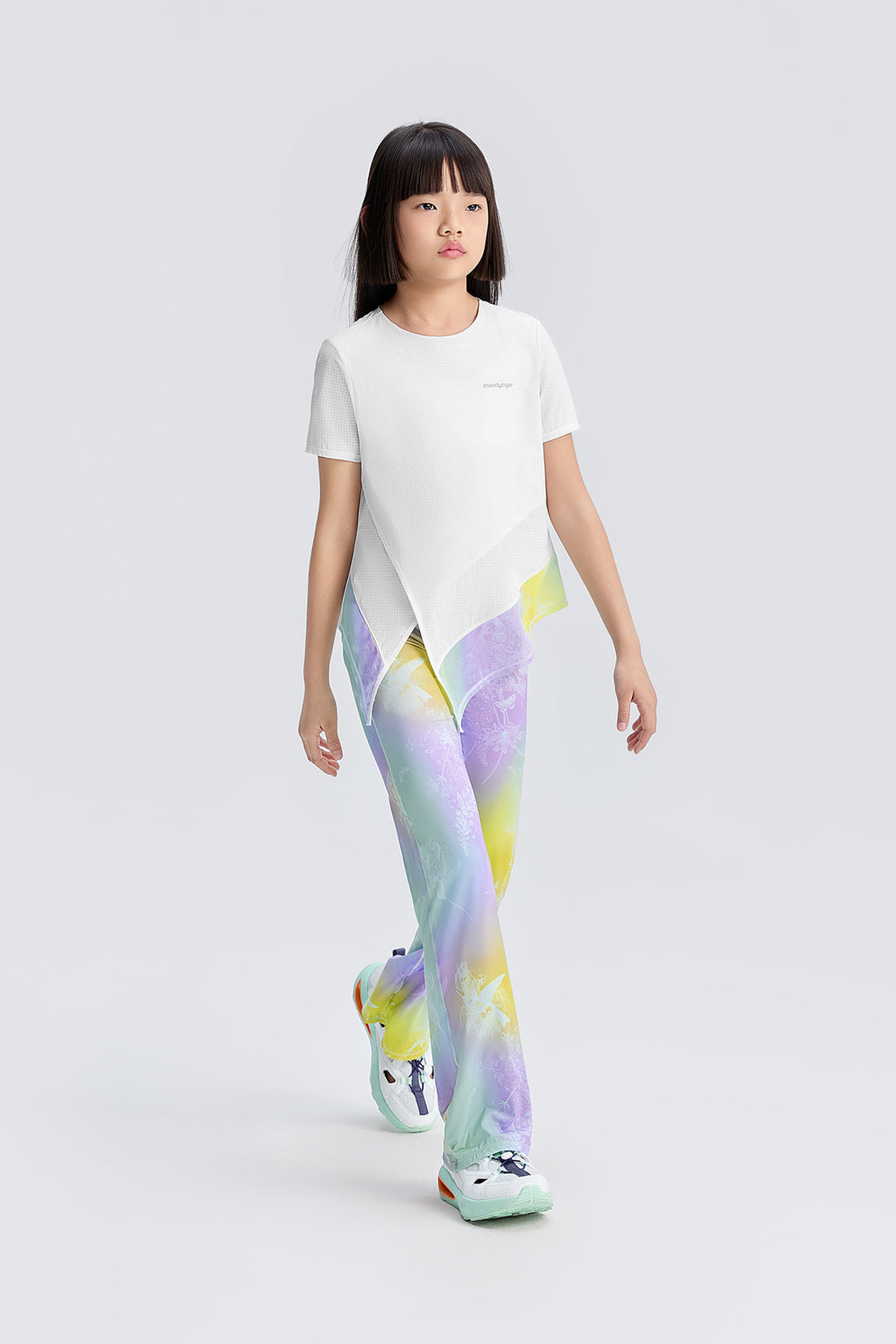 Cloudie Air Bootcut Leggings **Gradient Buzz Cyan**