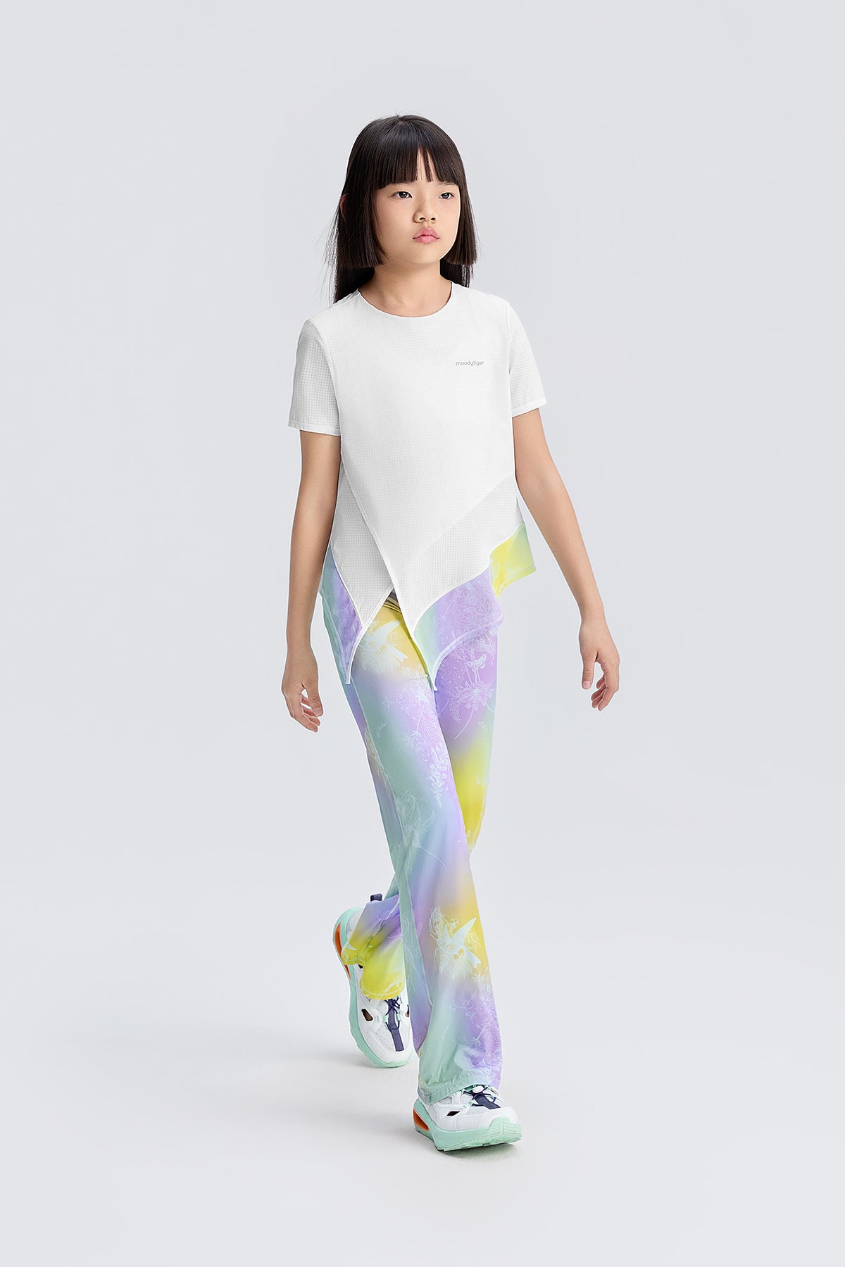 Cloudie Air Bootcut Leggings **Gradient Buzz Cyan**