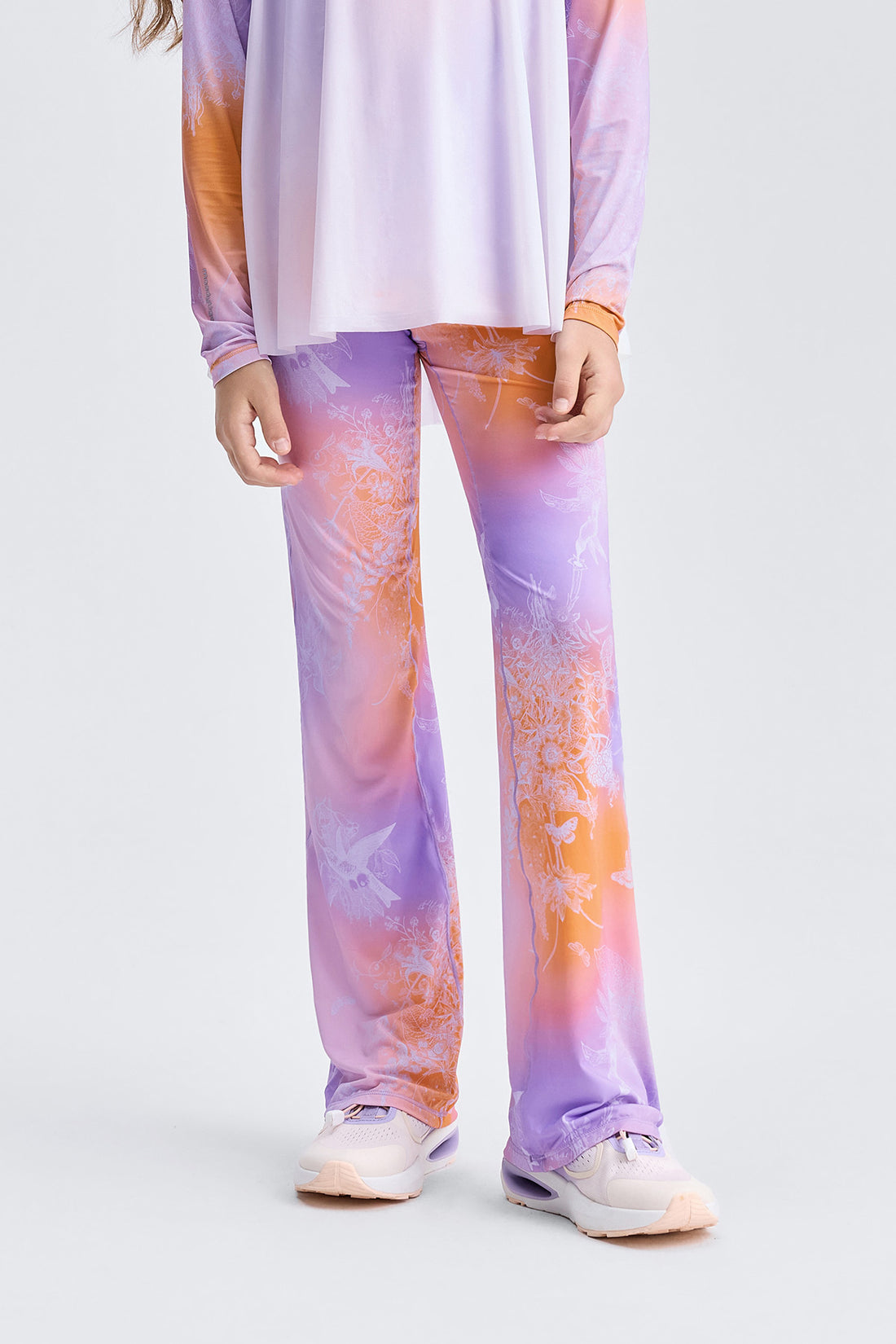 Cloudie Air Bootcut Leggings **Gradient Buzz Orange**