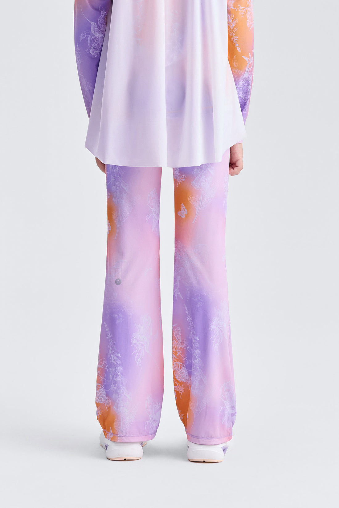 Cloudie Air Bootcut Leggings **Gradient Buzz Orange**