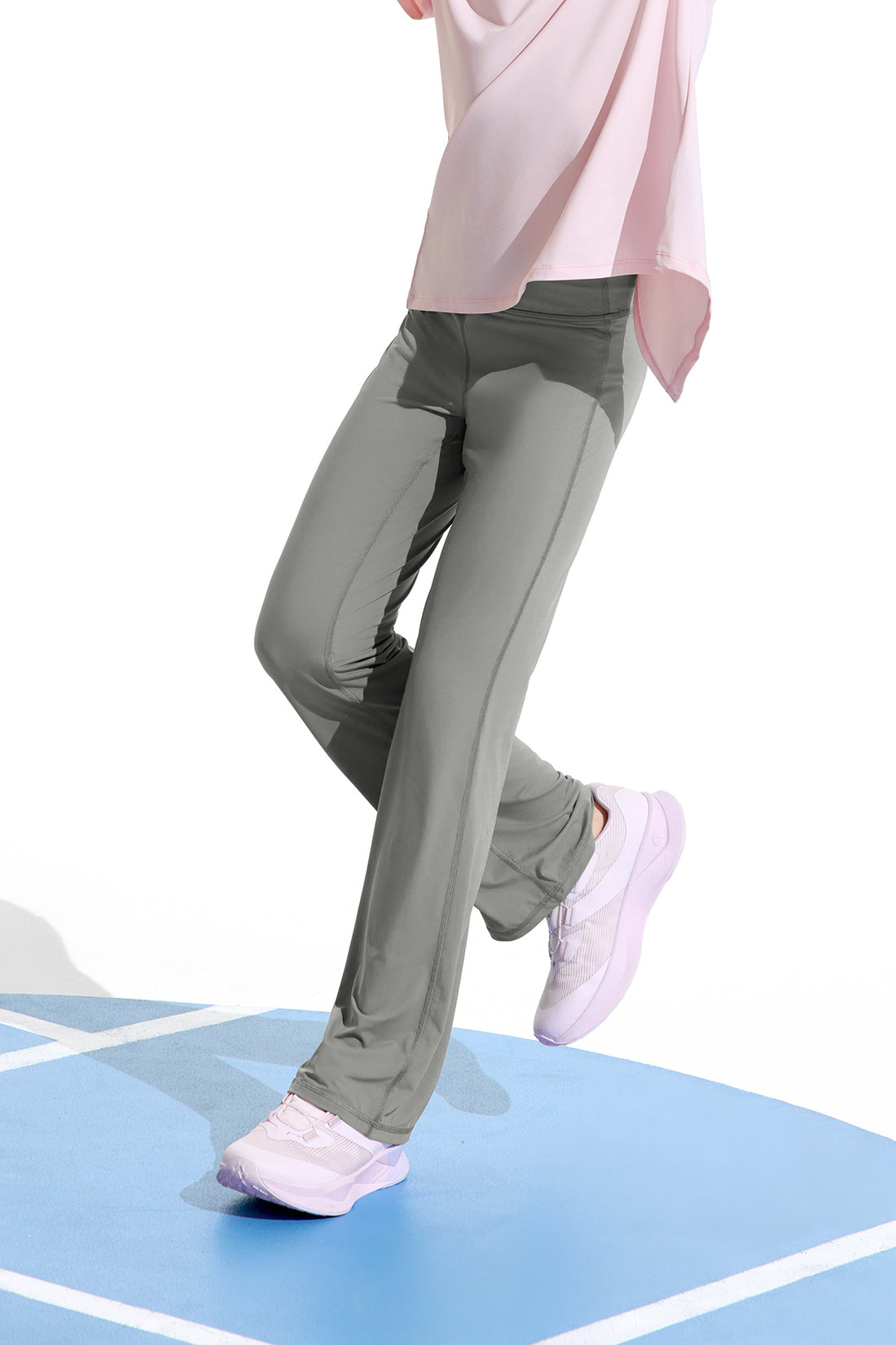 Cloudie Air Bootcut Leggings **Quiet Grey**