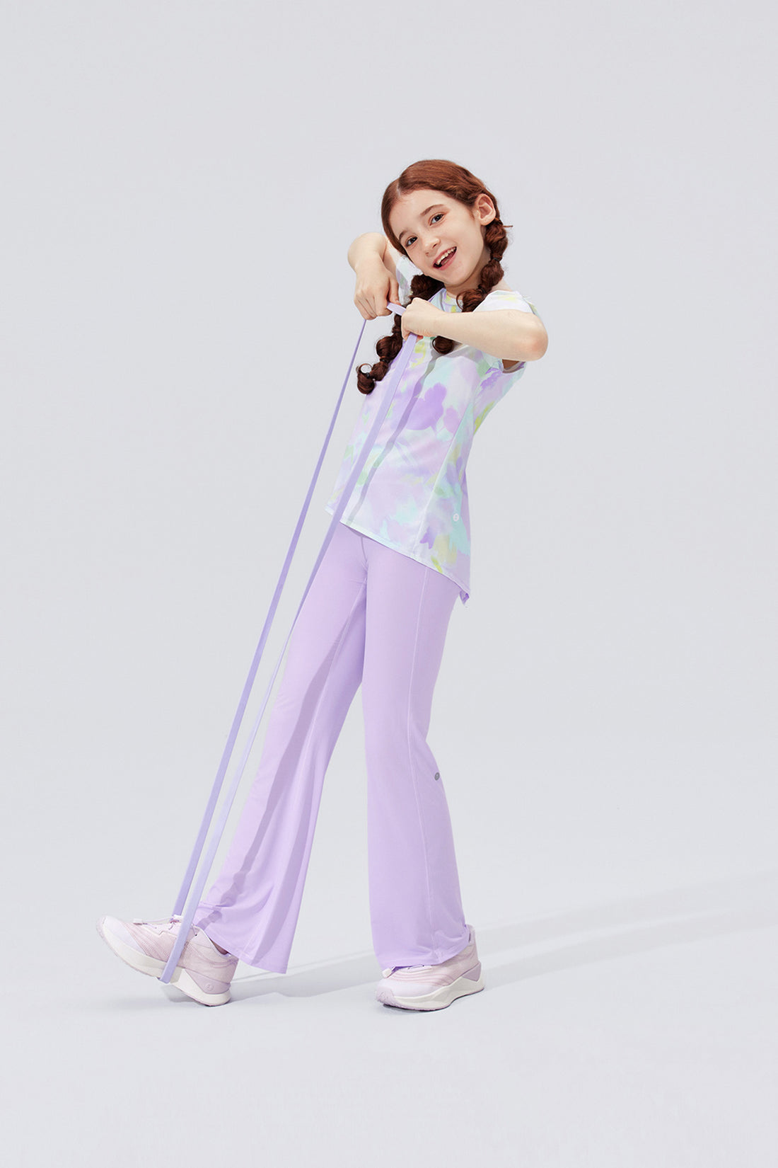 Cloudie Air Bootcut Leggings **Taro Purple**