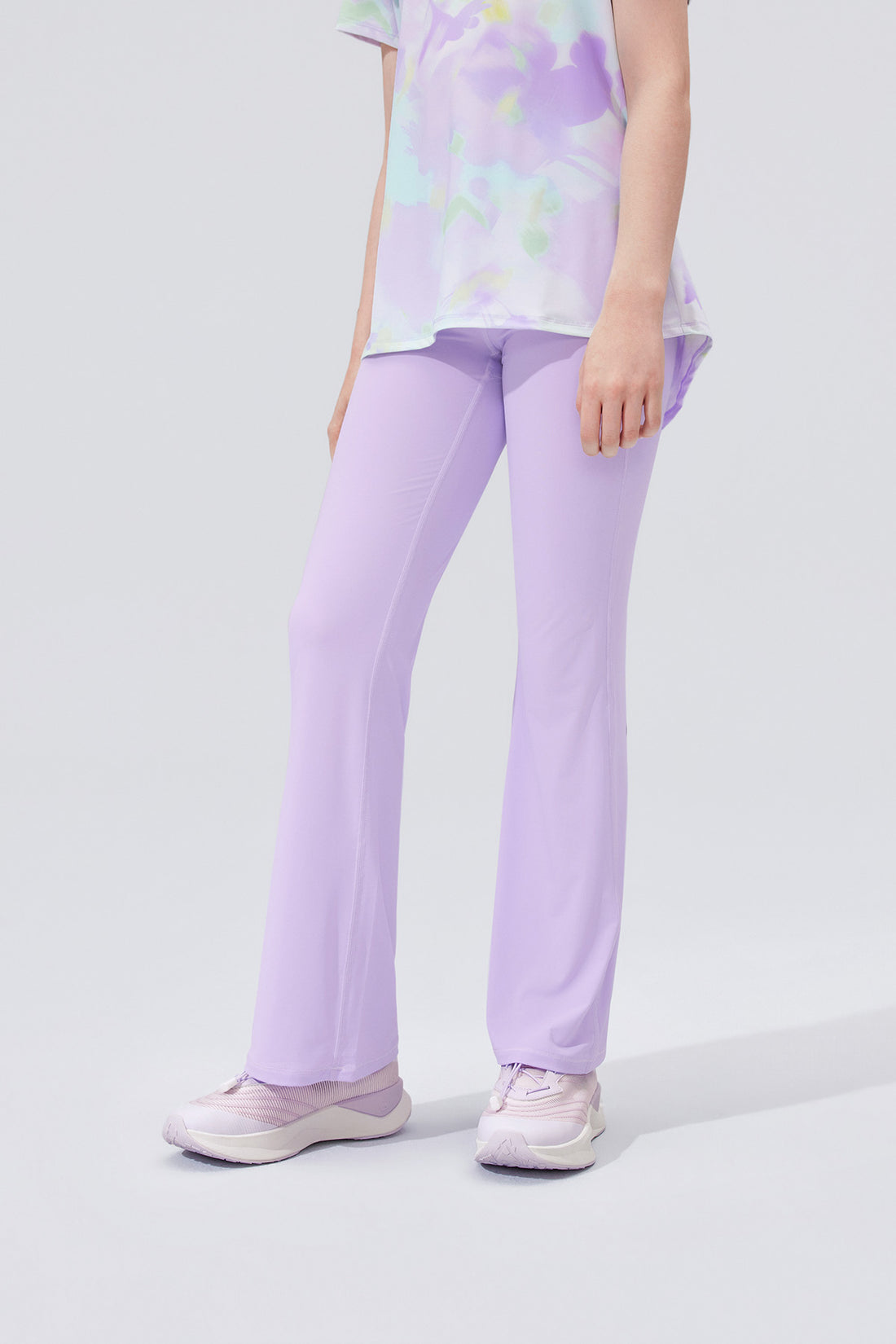 Cloudie Air Bootcut Leggings **Taro Purple**