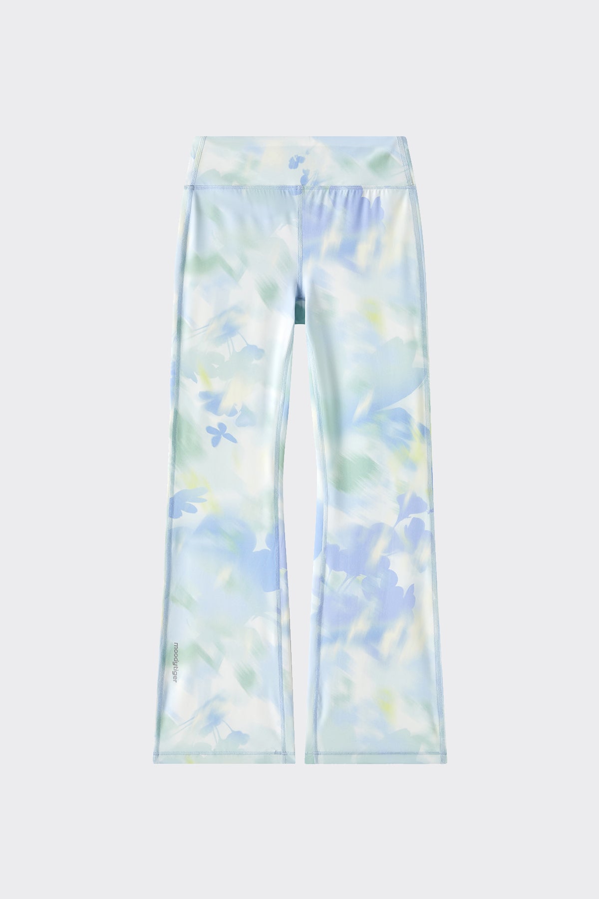Cloudie Air Printed Bootcut Leggings **Bloom Romance Blue**