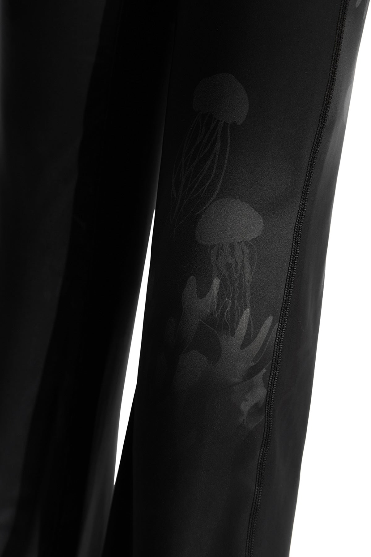 Cloudie Air Printed Bootcut Leggings **Color Coral Black**