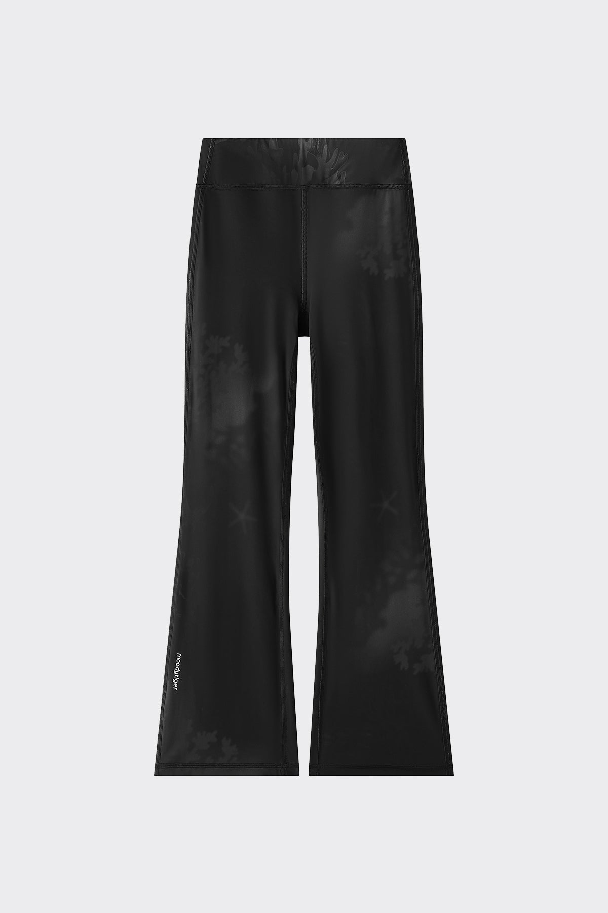 Cloudie Air Printed Bootcut Leggings **Color Coral Black**