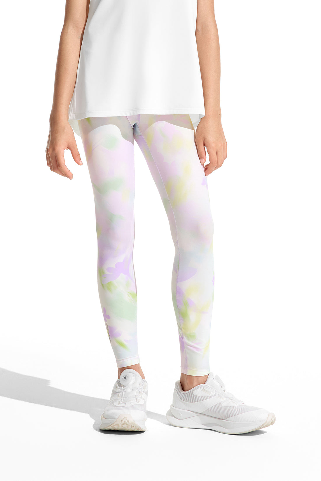 Cloudie Air Printed Leggings **Bloom Romance Purple**