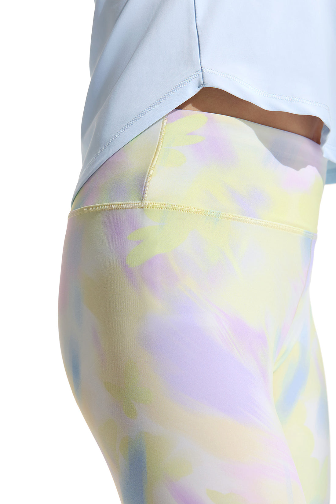Cloudie Air Printed Leggings **Bloom Romance Yellow**