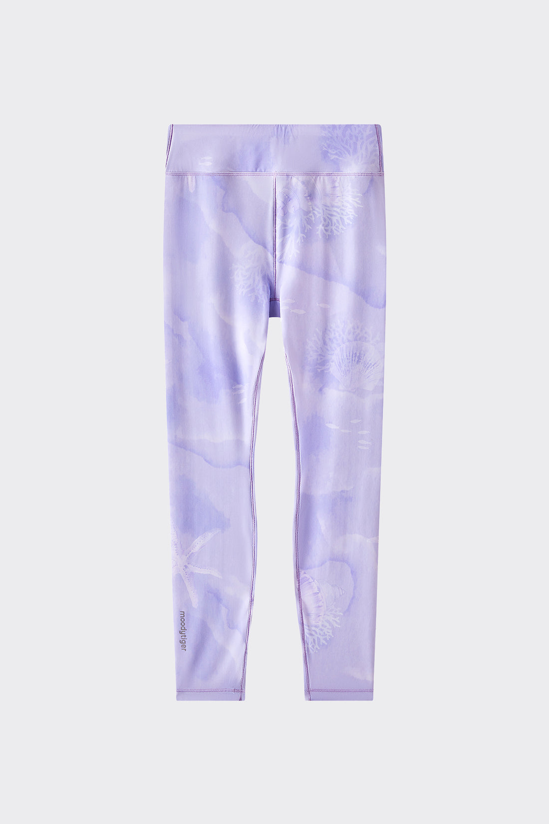 Cloudie Air Printed Leggings **Coral Realm Purple**