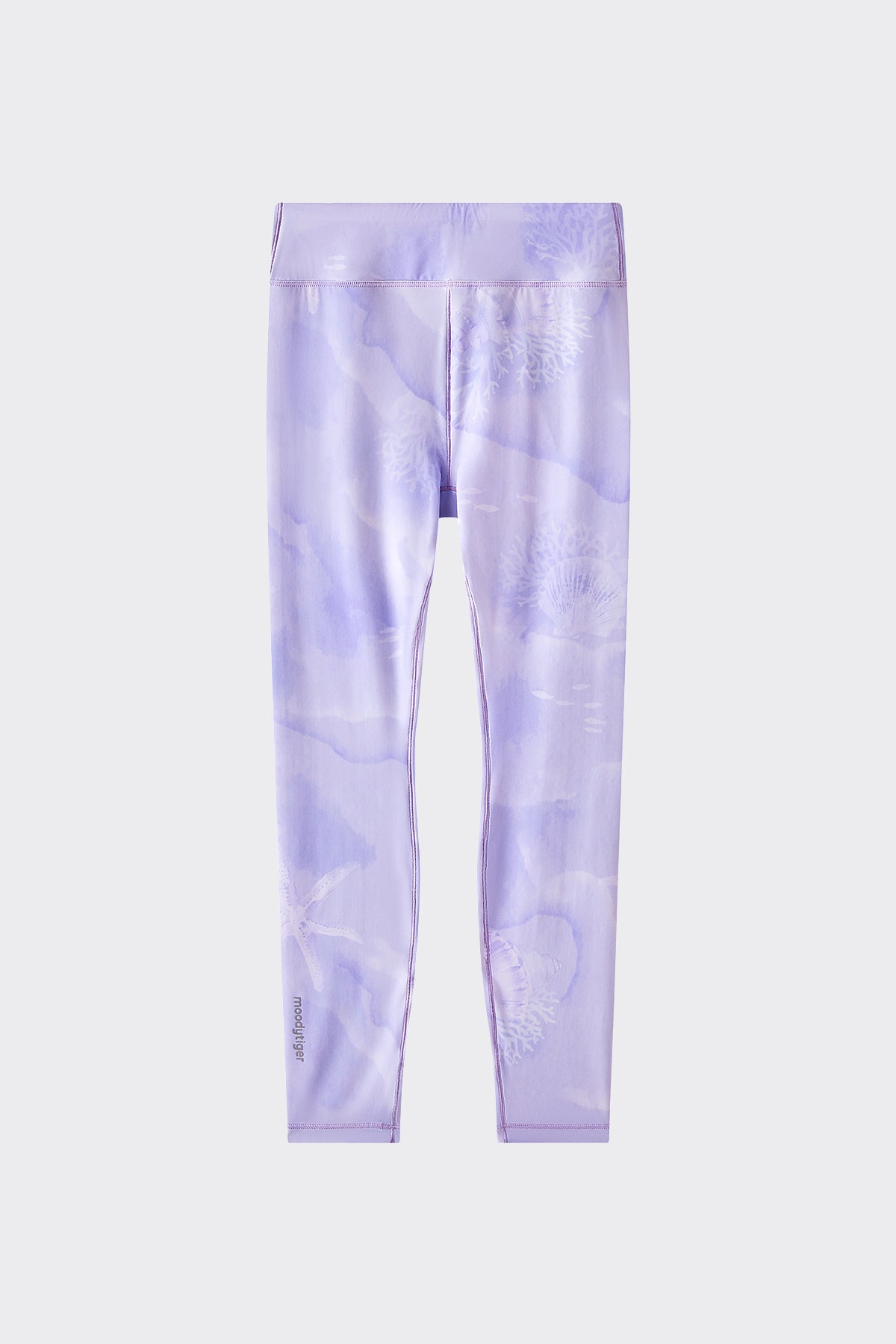 Cloudie Air Printed Leggings **Coral Realm Purple**