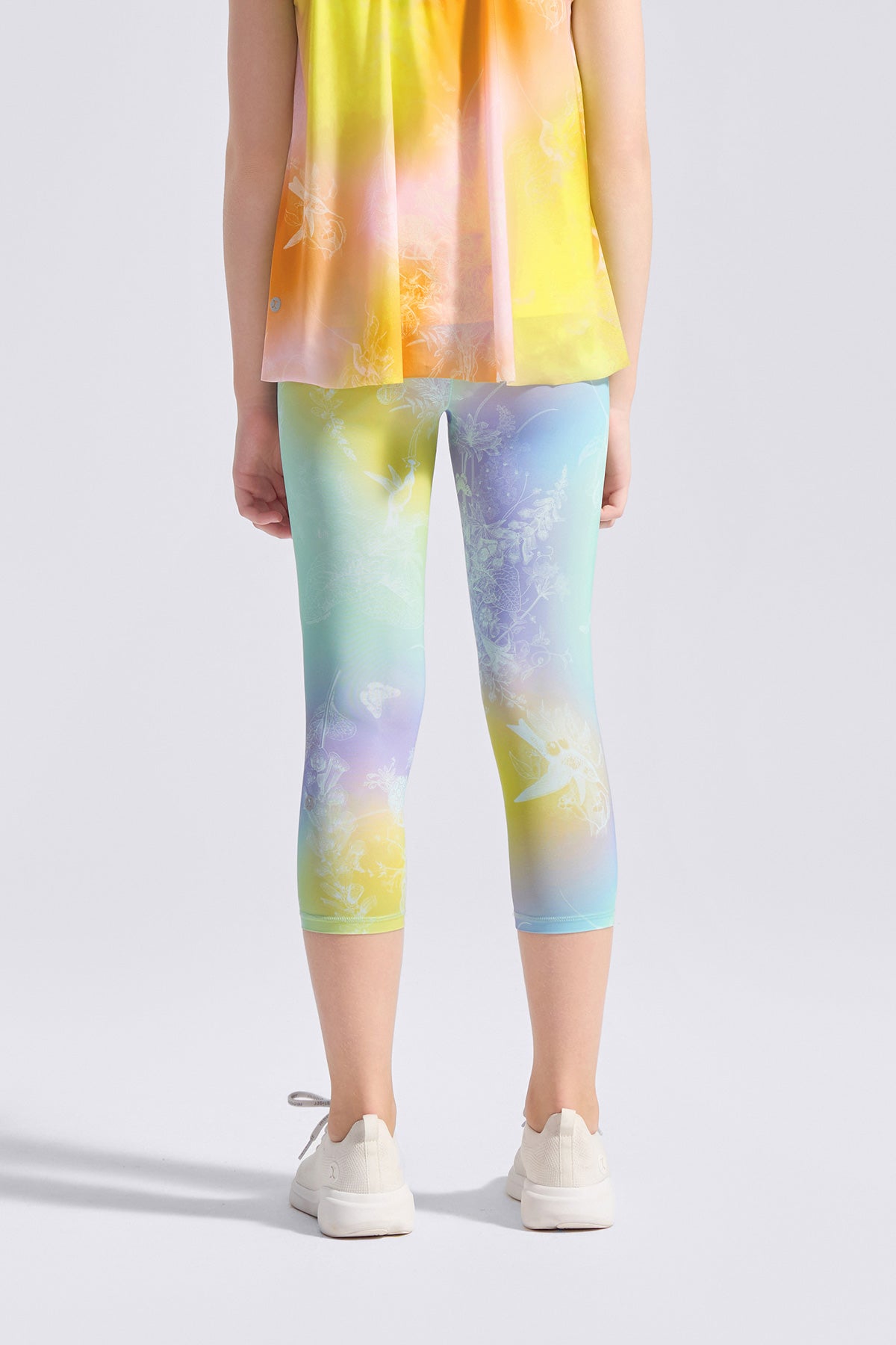 Cloudie Air Printed Leggings **Gradient Buzz Cyan**